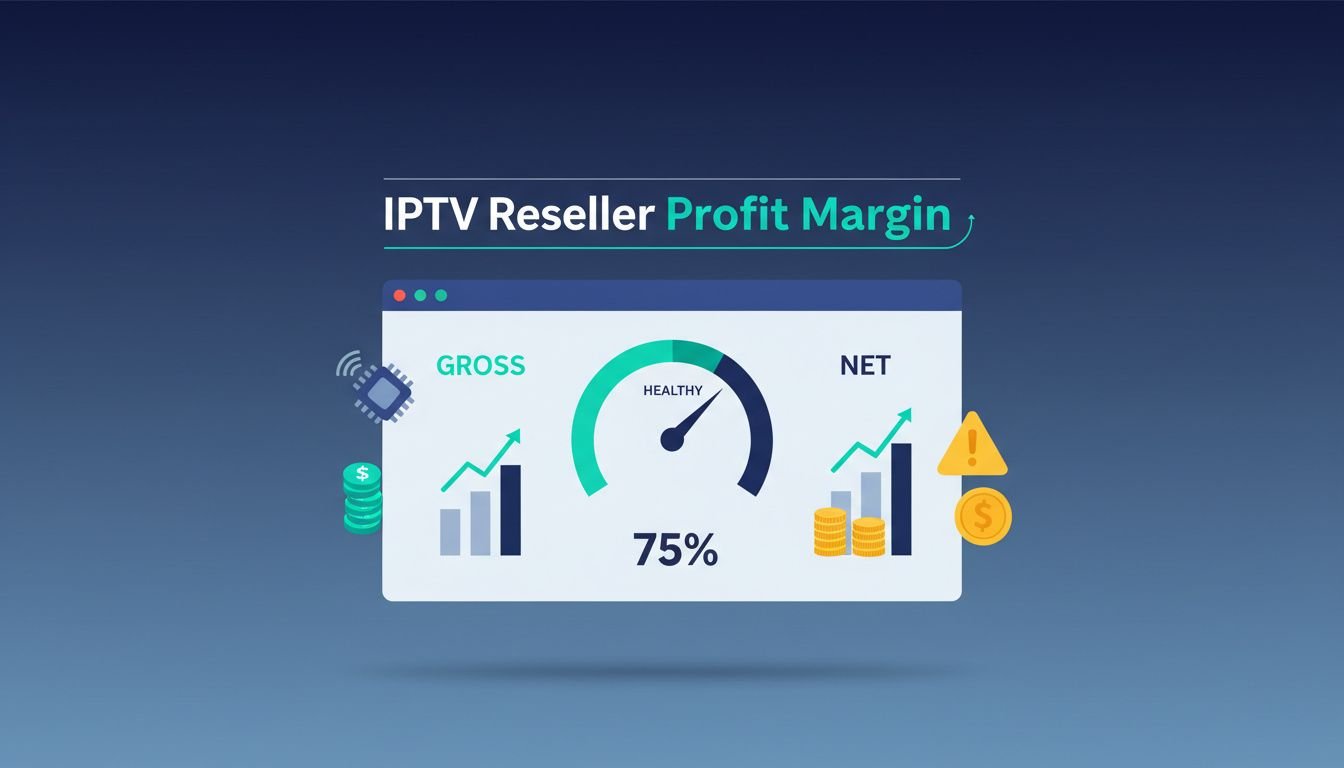 IPTV reseller profit margin