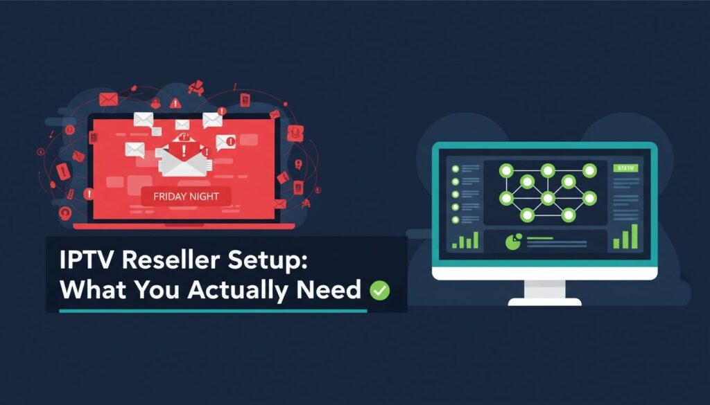 IPTV Reseller Technical Setup: What You Actually Need to Get Started